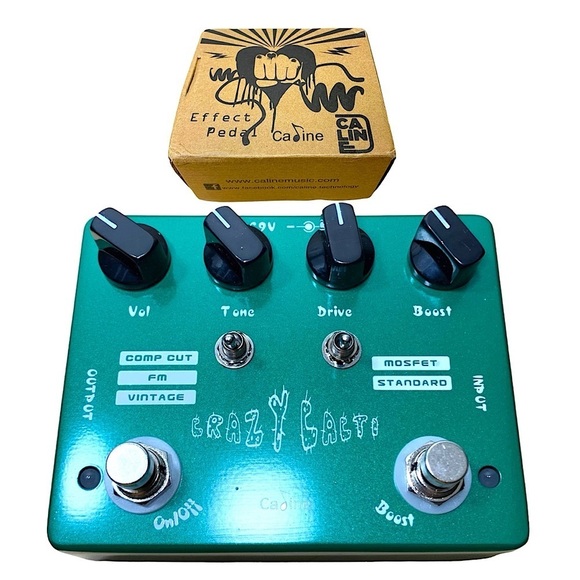 Caline CP-20 Crazy Cactus Other - Caline CP-20 Crazy Cactus Overdrive Pedal Electric Guitar Effect Full Functions